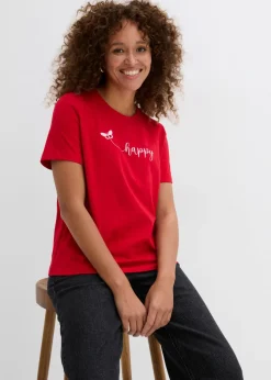 Clearance Camiseta de algodón puro Mujer Camisetas|Novedades
