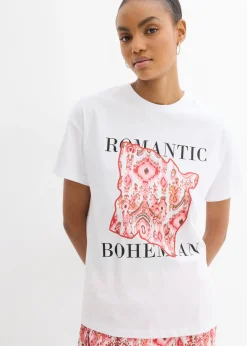Hot Camiseta de algodón puro Mujer Camisetas