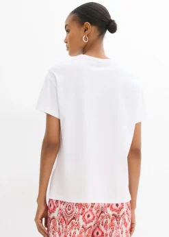 Hot Camiseta de algodón puro Mujer Camisetas