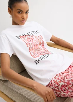 Hot Camiseta de algodón puro Mujer Camisetas