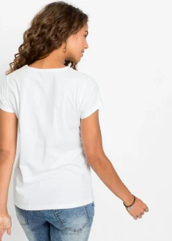 Sale Camiseta de algodón puro Mujer Camisetas