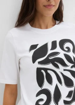 Hot Camiseta de algodón puro Mujer Básicos|Camisetas