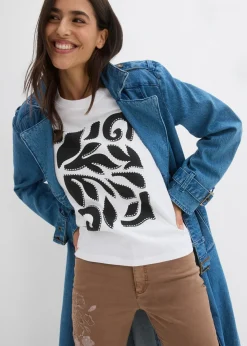 Hot Camiseta de algodón puro Mujer Básicos|Camisetas