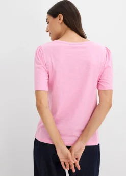 Camiseta de algodón puro Mujer Camisetas|Novedades