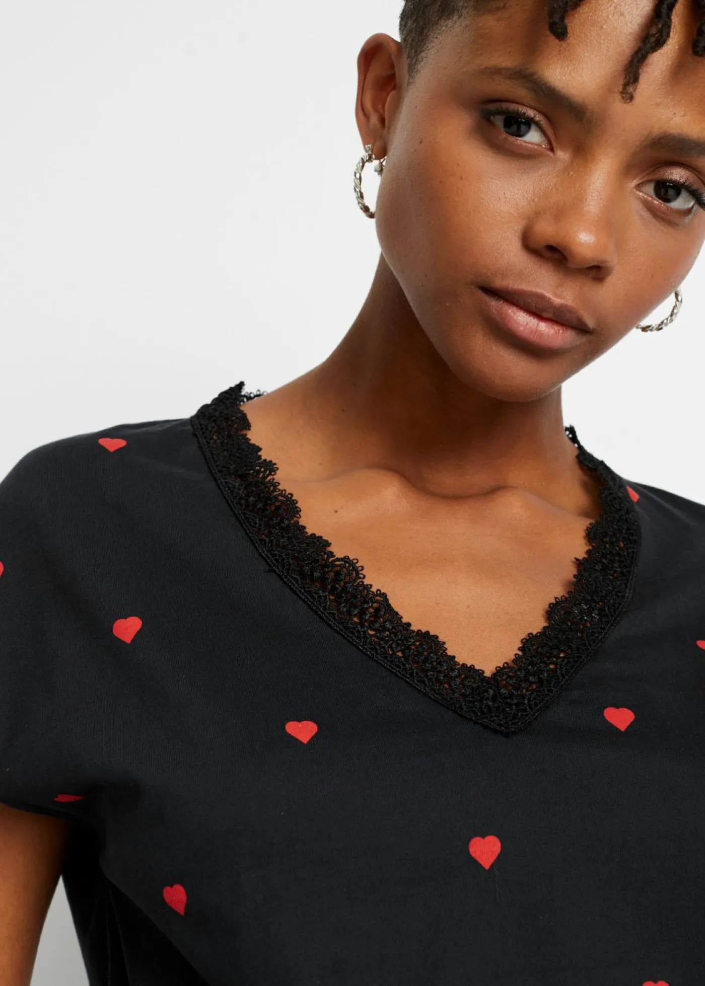 Sale Camiseta de algodón puro Mujer Camisetas|Novedades
