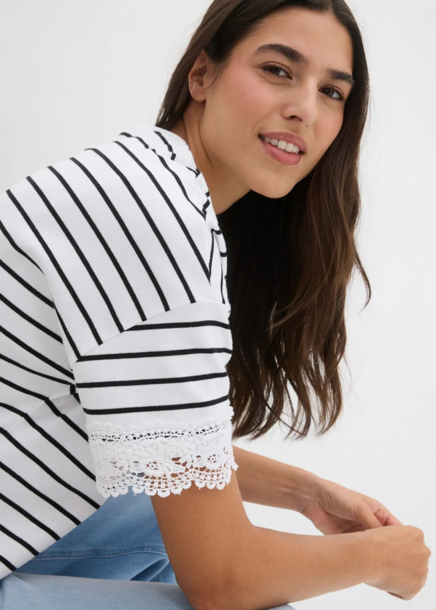 Camiseta de algodón puro Mujer Camisetas|Novedades