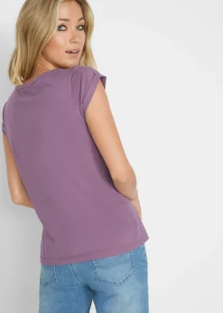 Hot Camiseta de algodón puro Mujer Básicos|Camisetas