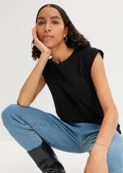 Clearance Camiseta de algodón puro Mujer Básicos|Camisetas