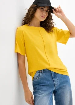 Outlet Camiseta de algodón puro Mujer Camisetas|Novedades