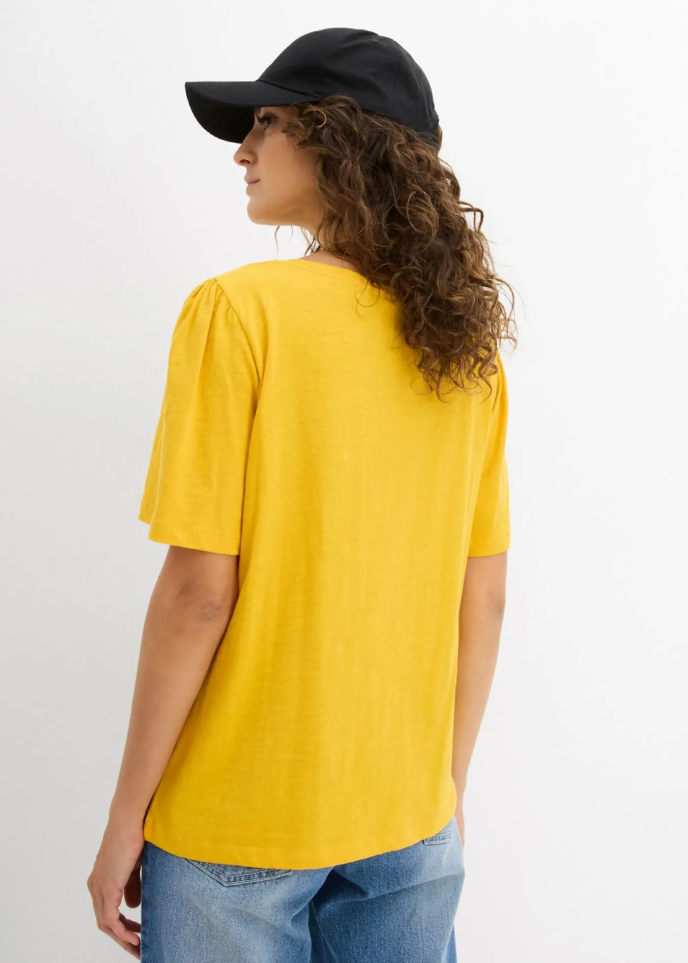 Outlet Camiseta de algodón puro Mujer Camisetas|Novedades