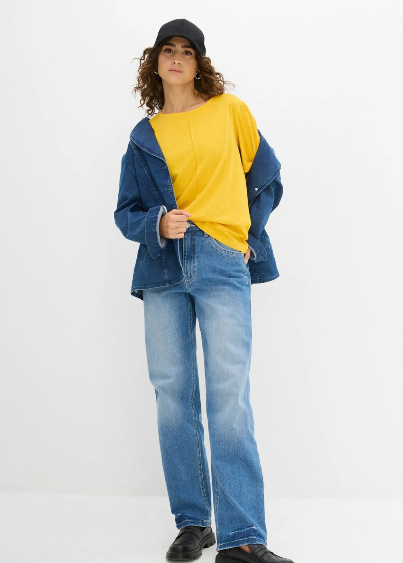 Outlet Camiseta de algodón puro Mujer Camisetas|Novedades