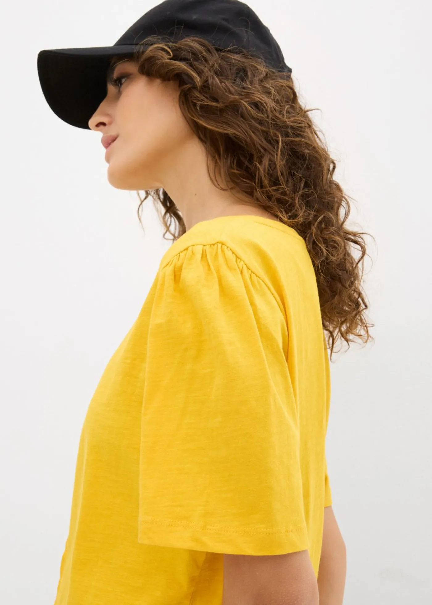 Outlet Camiseta de algodón puro Mujer Camisetas|Novedades