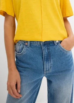 Outlet Camiseta de algodón puro Mujer Camisetas|Novedades