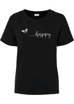 Outlet Camiseta de algodón puro Mujer Camisetas|Novedades