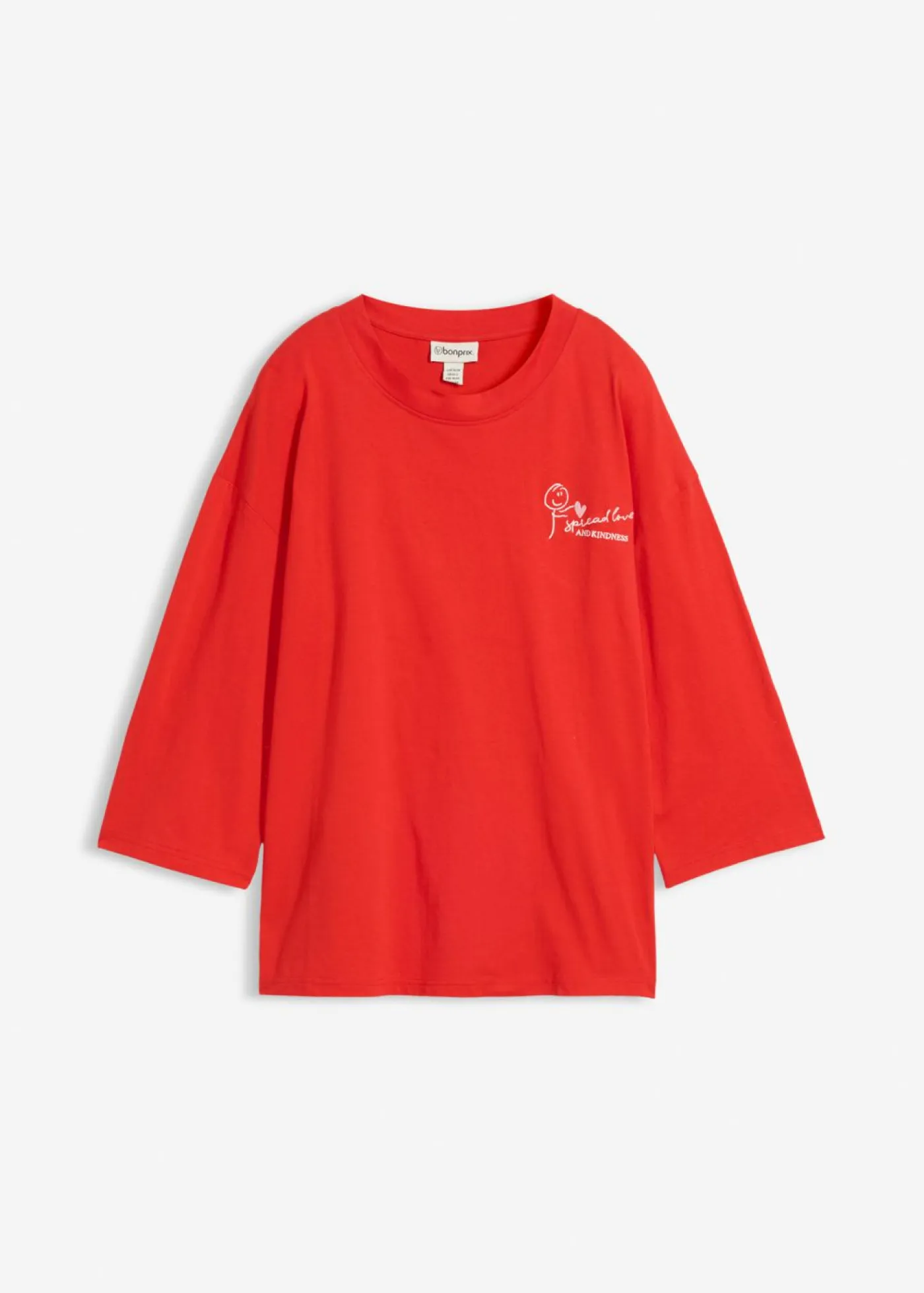 Clearance Camiseta de algodón puro con corte boxy Mujer Camisetas
