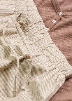 Online Camiseta de canalé con pantalón cómodo Mujer Ropa Para Dormir