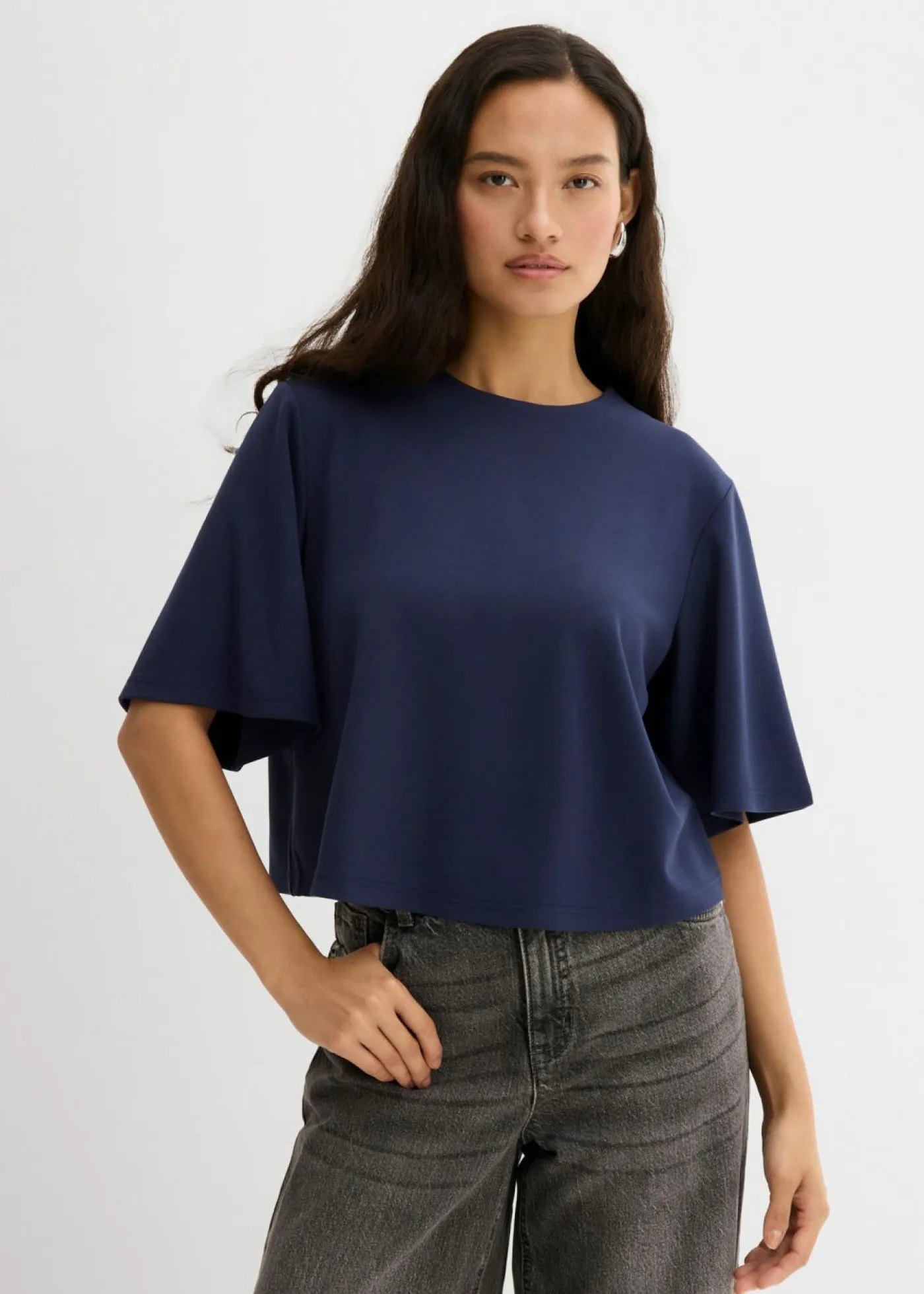 Hot Camiseta de cómodo Punto di Roma Mujer Esenciales|Camisetas