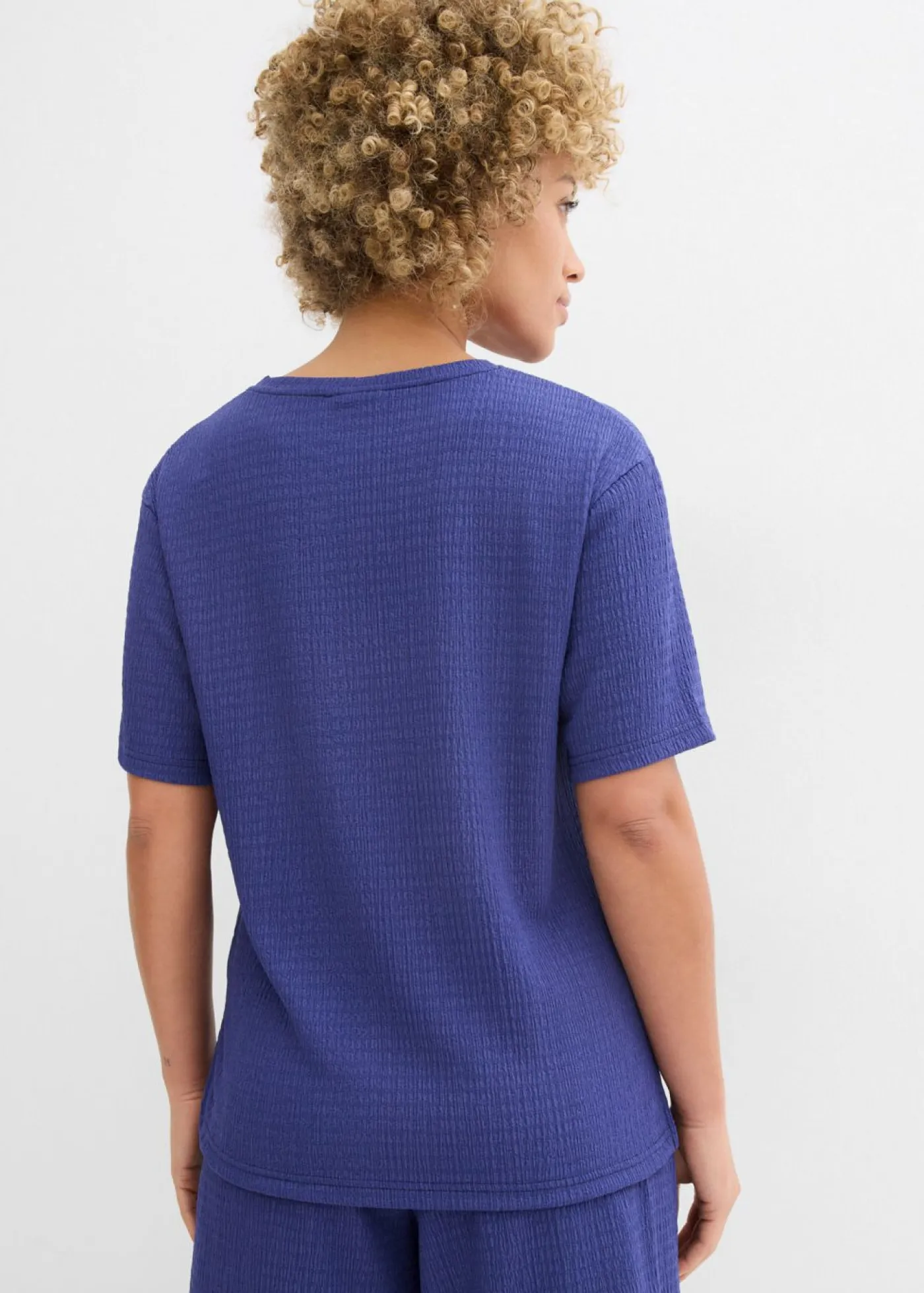 New Camiseta de crepé Mujer Conjuntos De Ropa|Camisetas