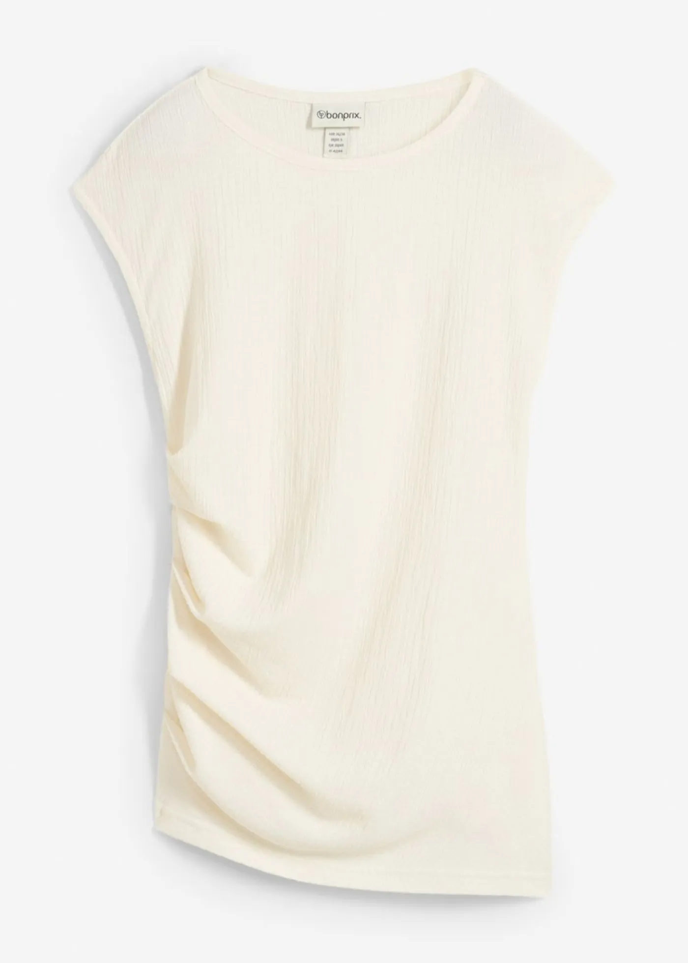 Online Camiseta de crepé estructurado Mujer Camisetas