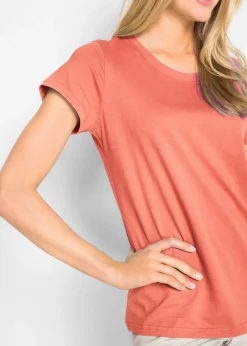 Clearance Camiseta de cuello redondo y manga corta (5 unidades) Mujer Básicos|Camisetas