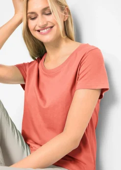 Clearance Camiseta de cuello redondo y manga corta (5 unidades) Mujer Básicos|Camisetas
