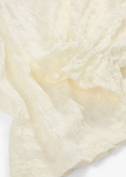 Clearance Camiseta de encaje con mangas abullonadas Mujer Camisetas|Novedades