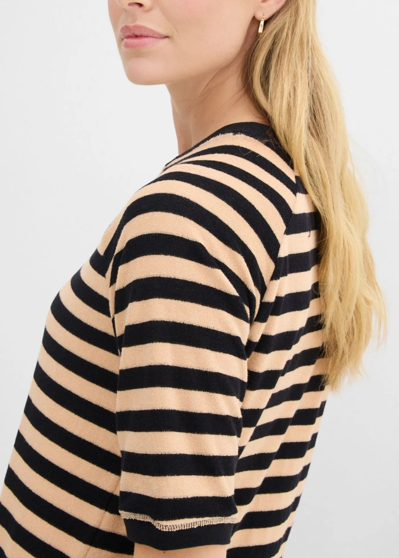 Camiseta de felpa suave Mujer Básicos|Camisetas