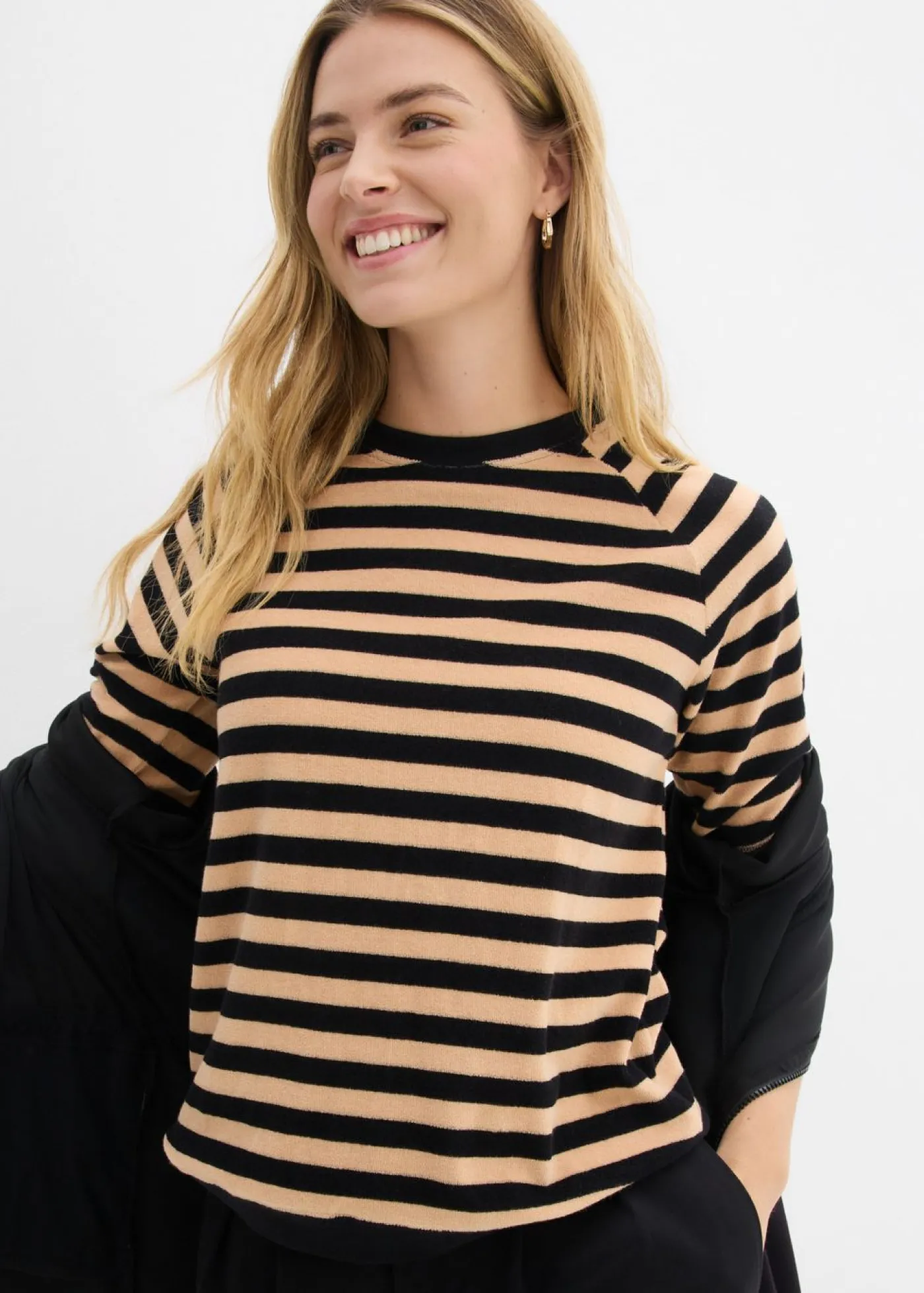 Camiseta de felpa suave Mujer Básicos|Camisetas