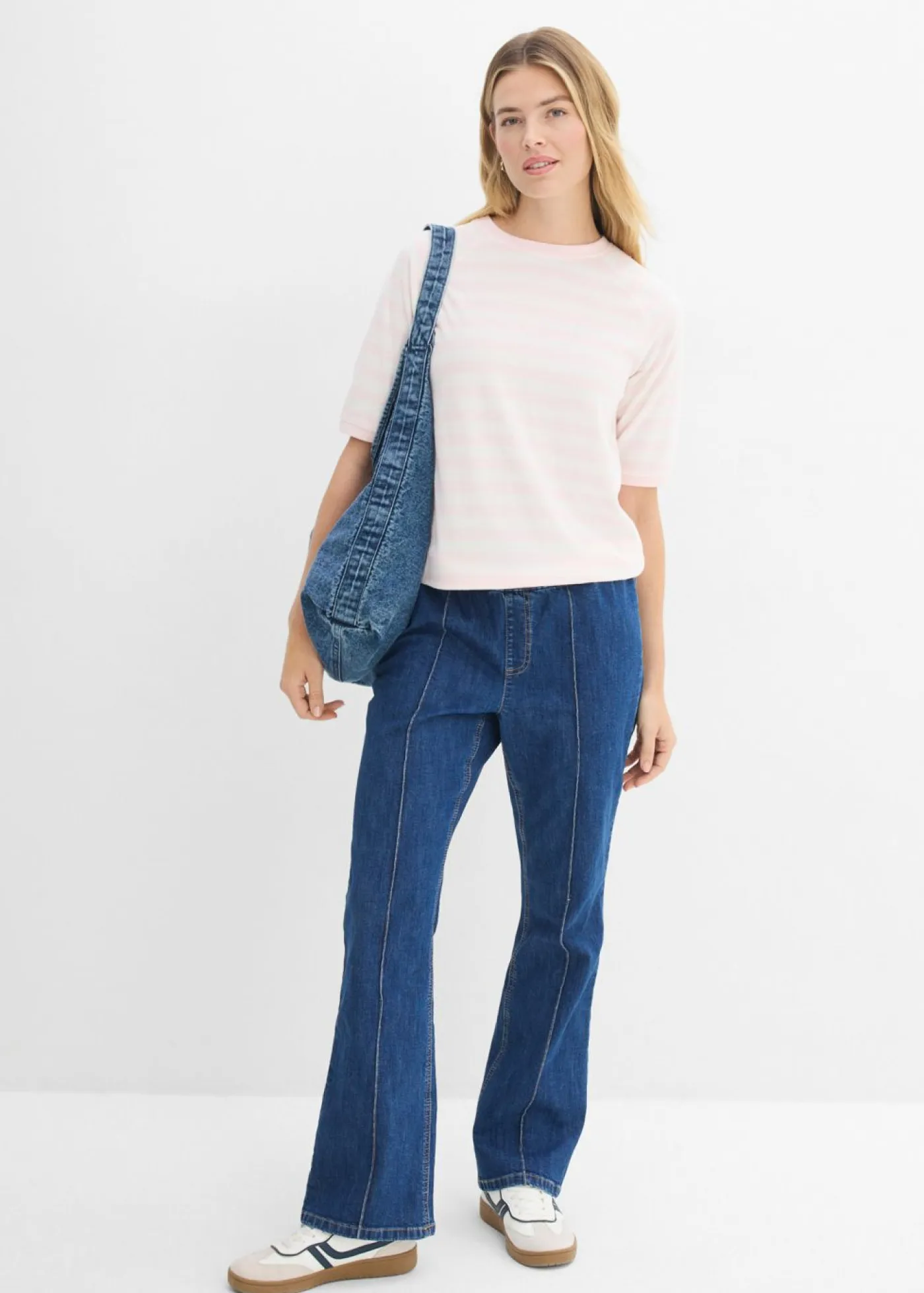 Sale Camiseta de felpa suave Mujer Básicos|Camisetas