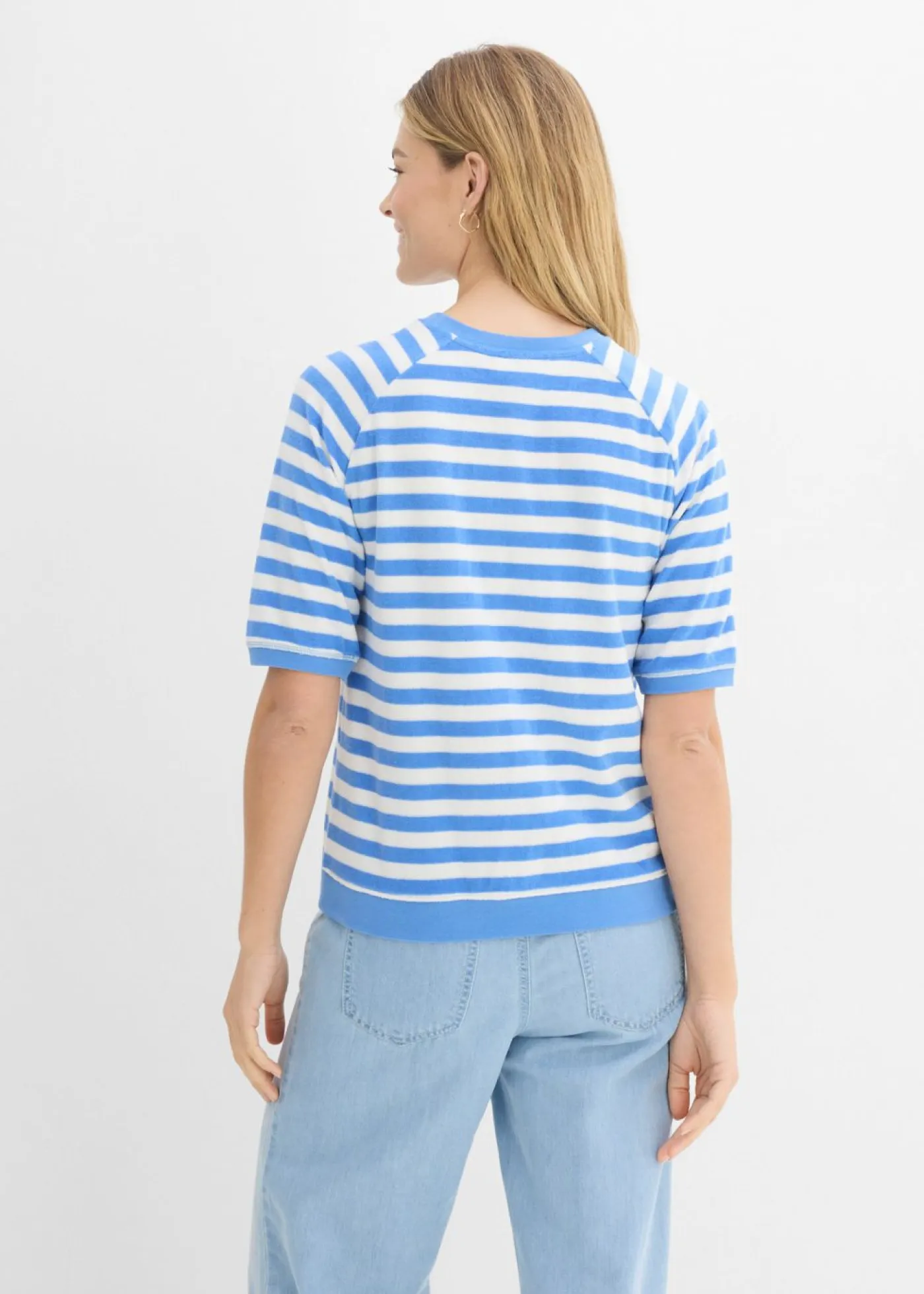 Online Camiseta de felpa suave Mujer Básicos|Camisetas