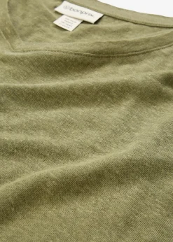 Outlet Camiseta de lino puro Mujer Premium|Camisetas