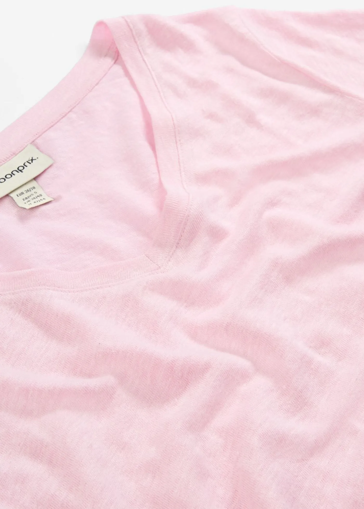 Outlet Camiseta de lino puro Mujer Premium|Camisetas
