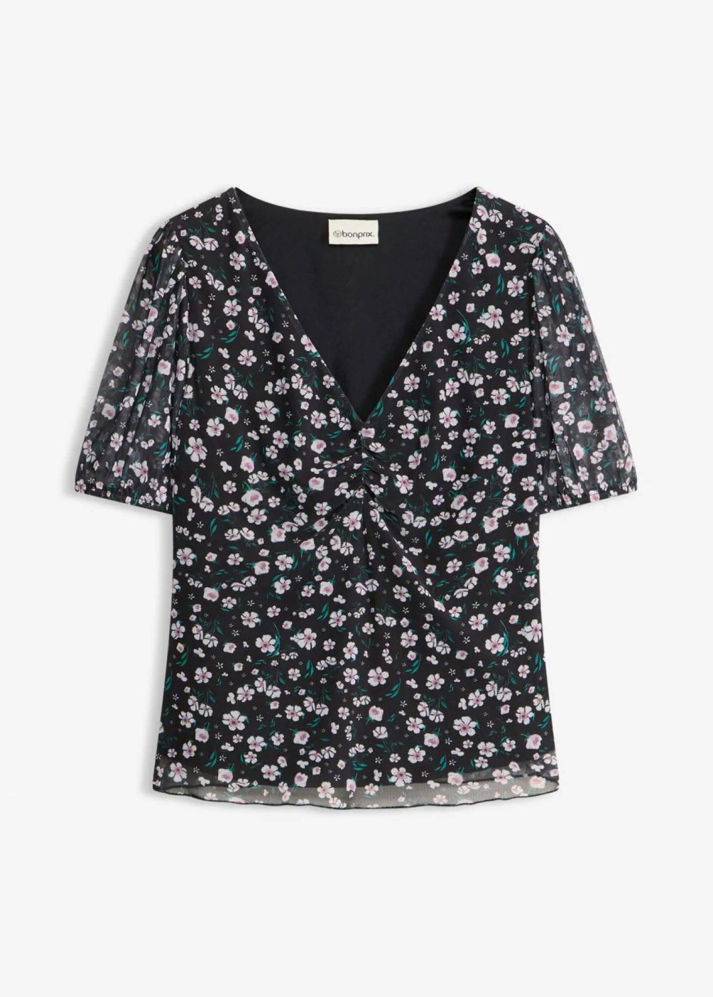 Clearance Camiseta de malla delicada Mujer Camisetas|Novedades