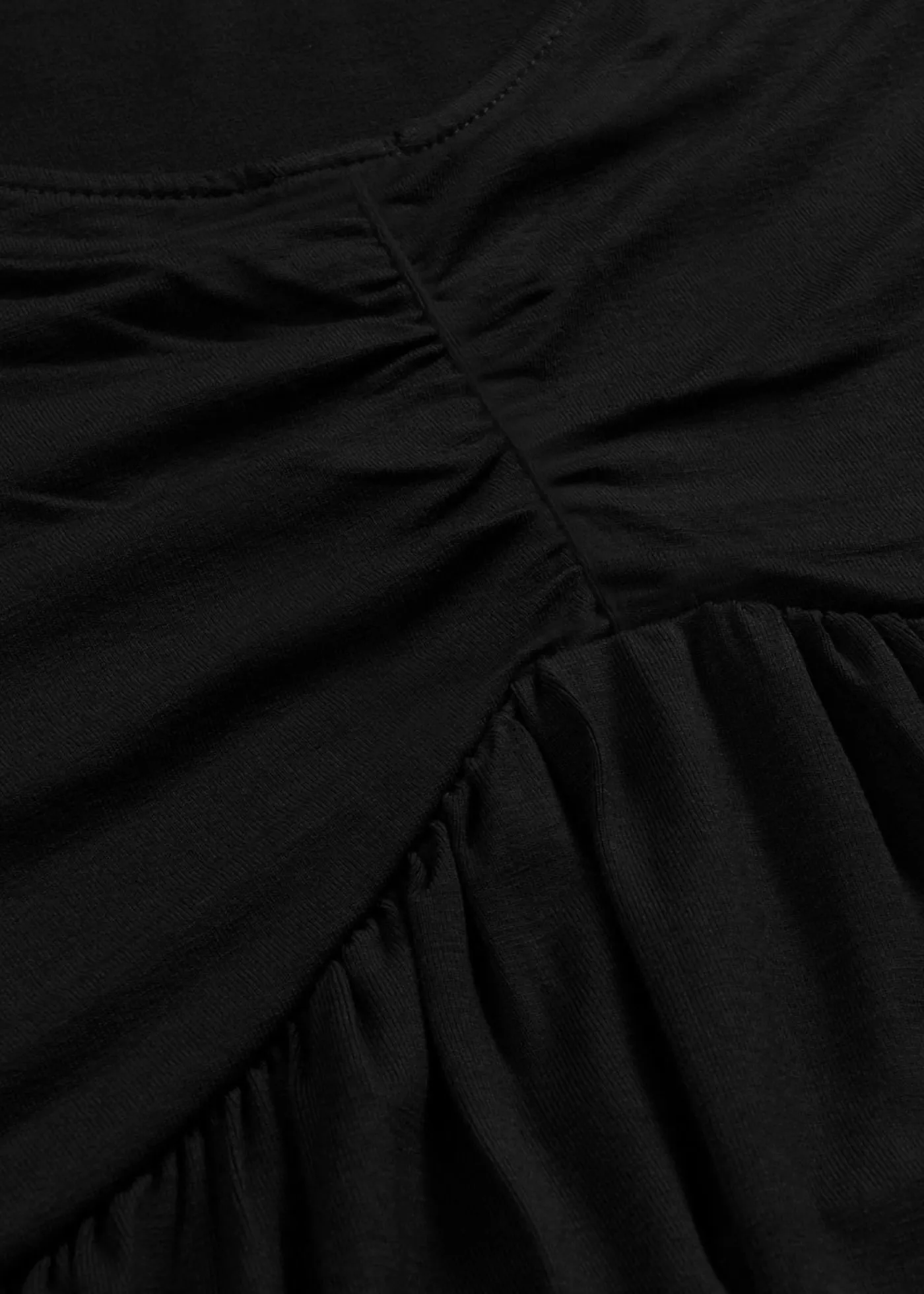 Sale Camiseta de manga corta con corte en A Mujer Camisetas