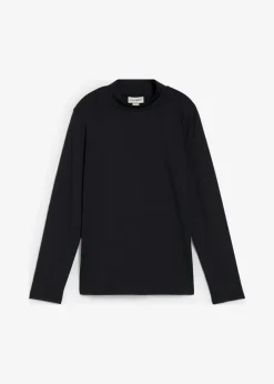 Hot Camiseta de manga larga con cuello alto y poliamida reciclada Mujer Básicos|Camisetas