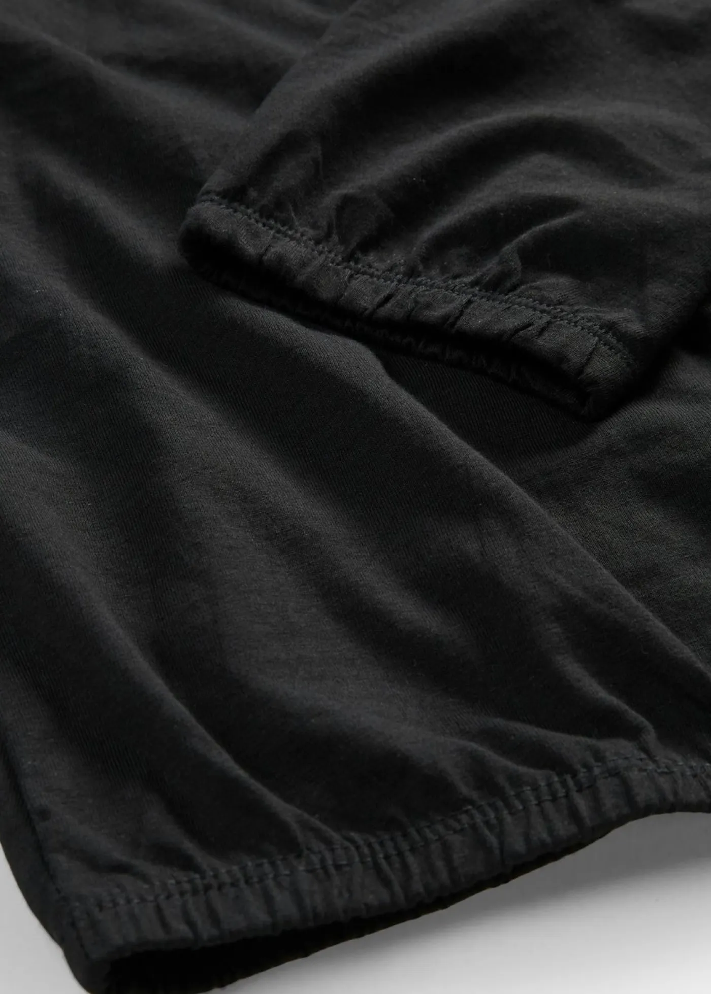 Camiseta de manga larga con elástico de algodón puro Mujer Camisetas