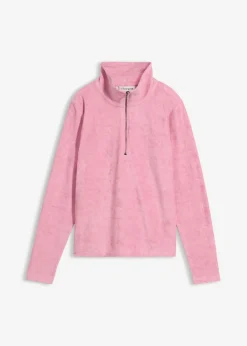 Sale Camiseta de manga larga de felpa Mujer Básicos|Camisetas