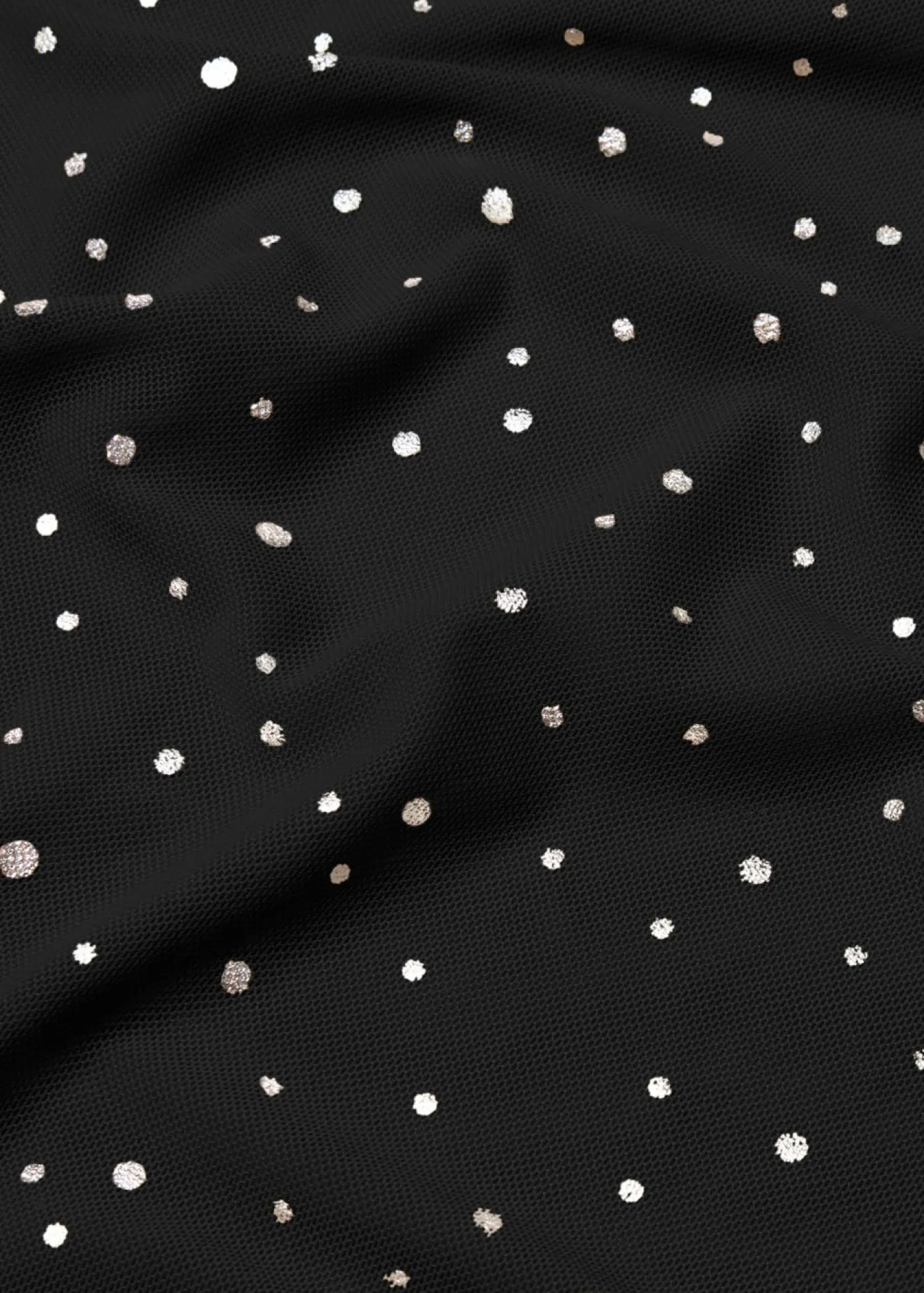Online Camiseta de manga larga de malla brillante Mujer Camisetas
