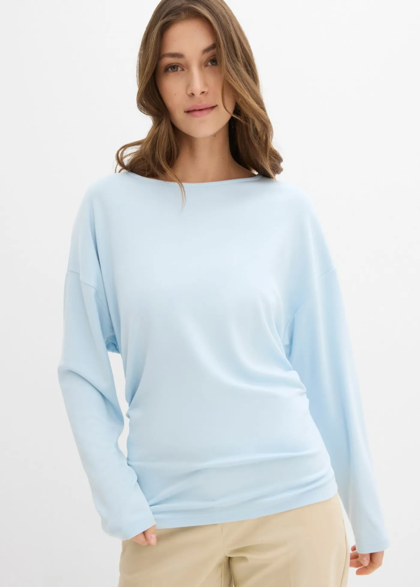 Clearance Camiseta de manga larga de cómodo Punto di Roma Mujer Camisetas