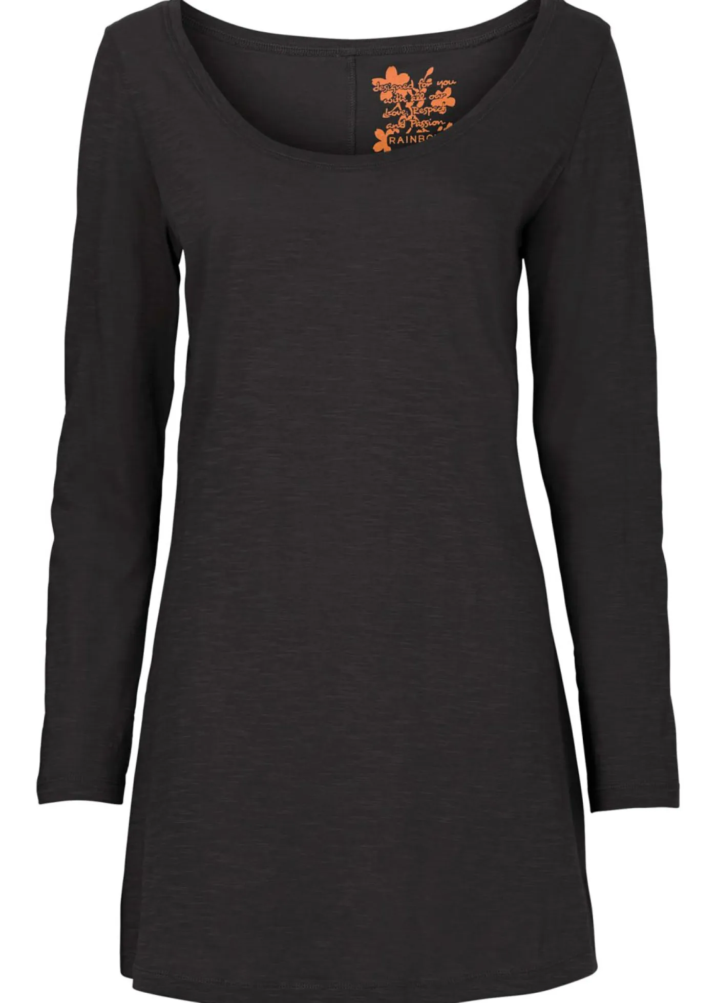 Best Camiseta de manga larga de algodón puro Mujer Camisetas