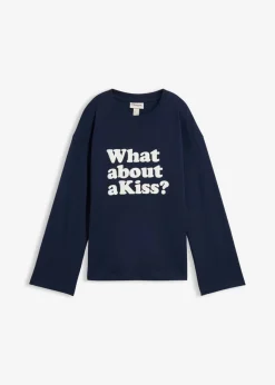 Camiseta de manga larga de algodón pesado Mujer Camisetas