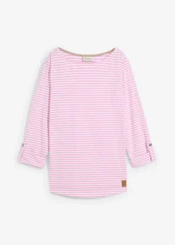 Best Camiseta de manga larga de algodón puro Mujer Camisetas|Novedades