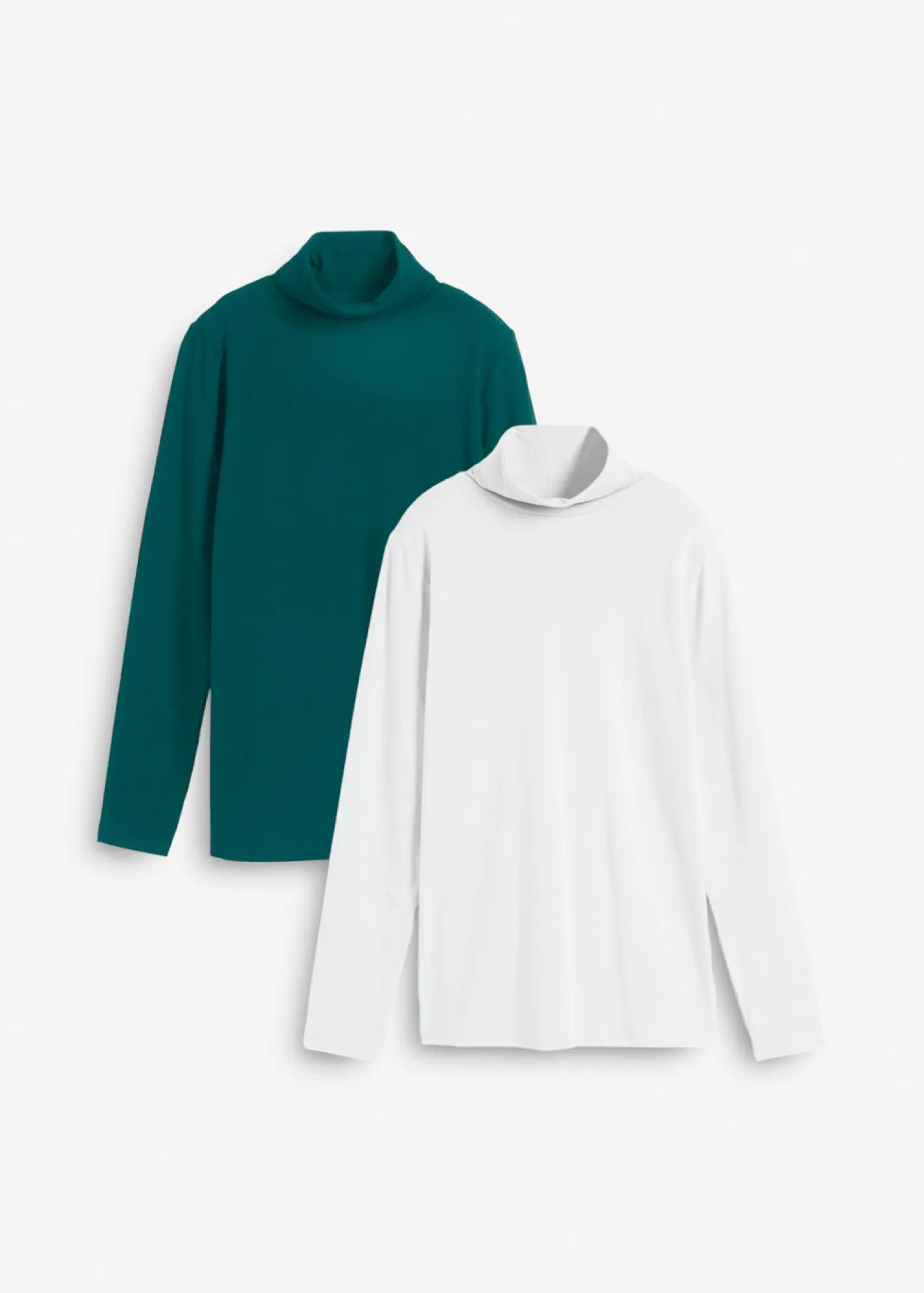 Clearance Camiseta de manga larga (2 unidades) Mujer Básicos|Camisetas