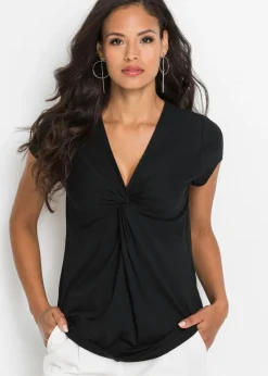 Best Camiseta de mezcla de viscosa Mujer Camisetas|Novedades