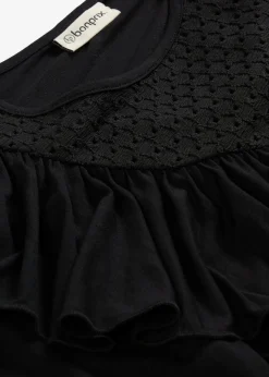 Camiseta de mezcla de viscosa Mujer Camisetas|Novedades
