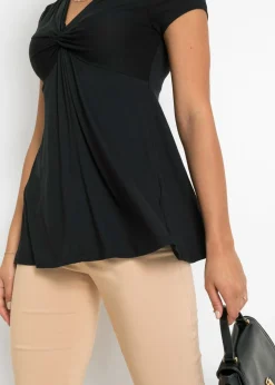 Best Camiseta de mezcla de viscosa Mujer Camisetas|Novedades