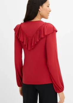 Sale Camiseta de mezcla de viscosa Mujer Camisetas|Novedades