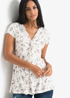 Discount Camiseta de mezcla de viscosa Mujer Camisetas|Novedades