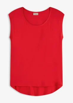 Clearance Camiseta de mezcla de viscosa Mujer Camisetas|Novedades