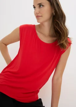 Clearance Camiseta de mezcla de viscosa Mujer Camisetas|Novedades